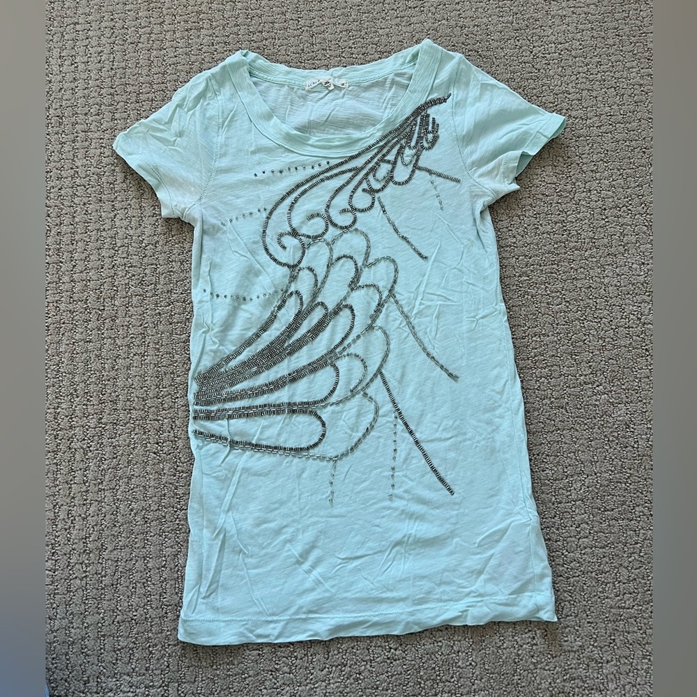 J crew beaded t shirt